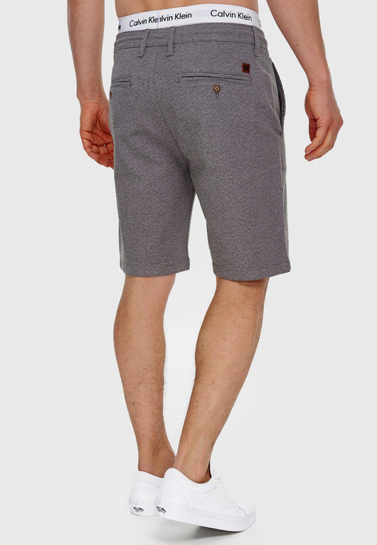 Indicode Men's Stephenson chino shorts with 5 pockets made of 98% cotton