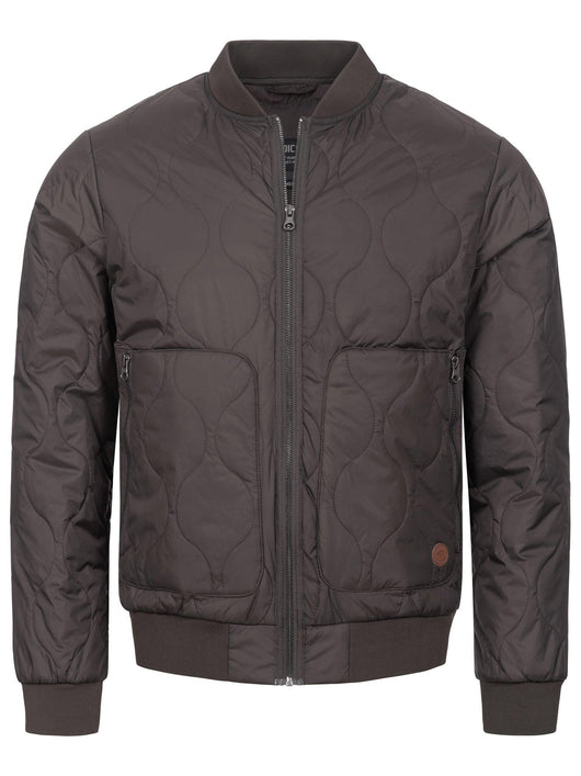 Indicode Men's Hickman Jacket with a stand-up collar and zip closure