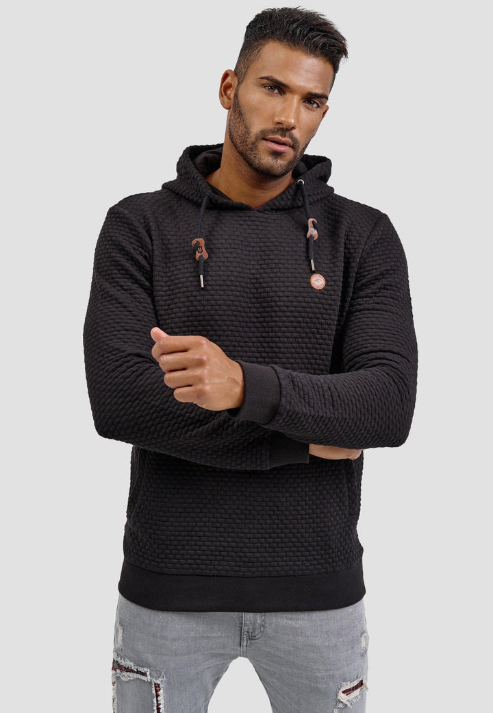 Indicode Herren York Sweatshirt mit Kapuze (Hoodie) - INDICODE