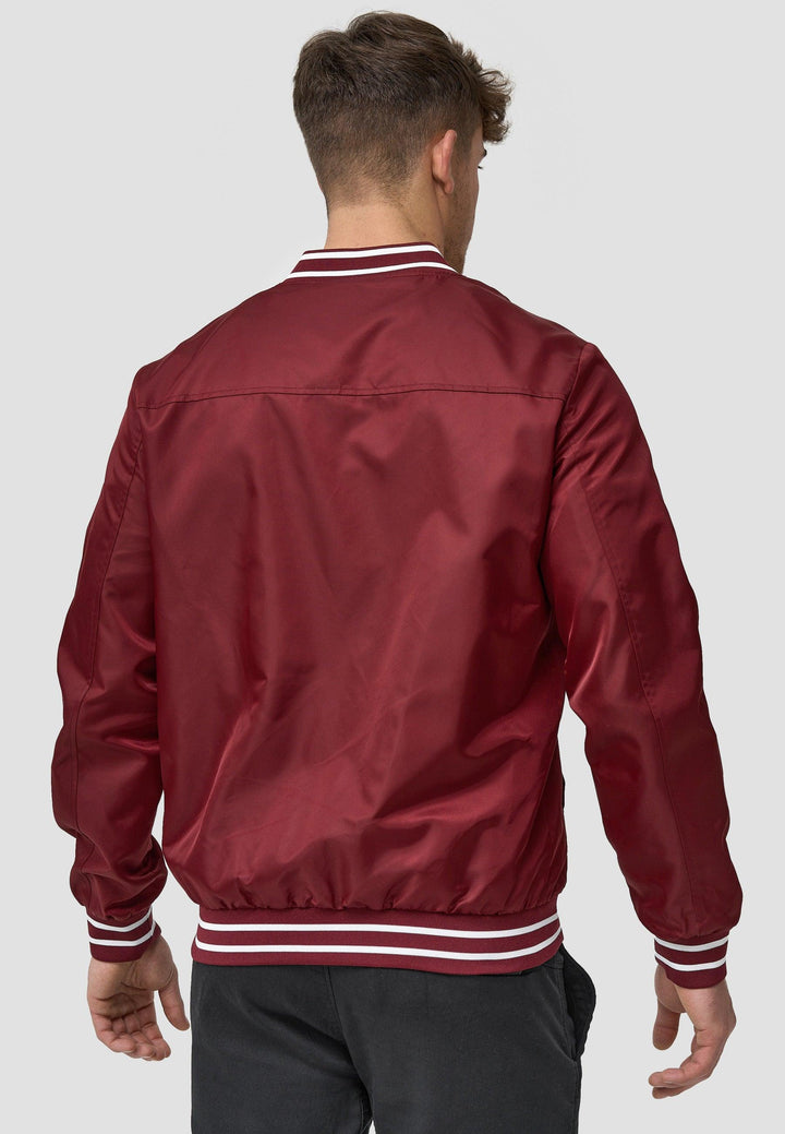 Indicode Herren Manos Jacke mit Stehkragen & Reißverschluss - INDICODE
