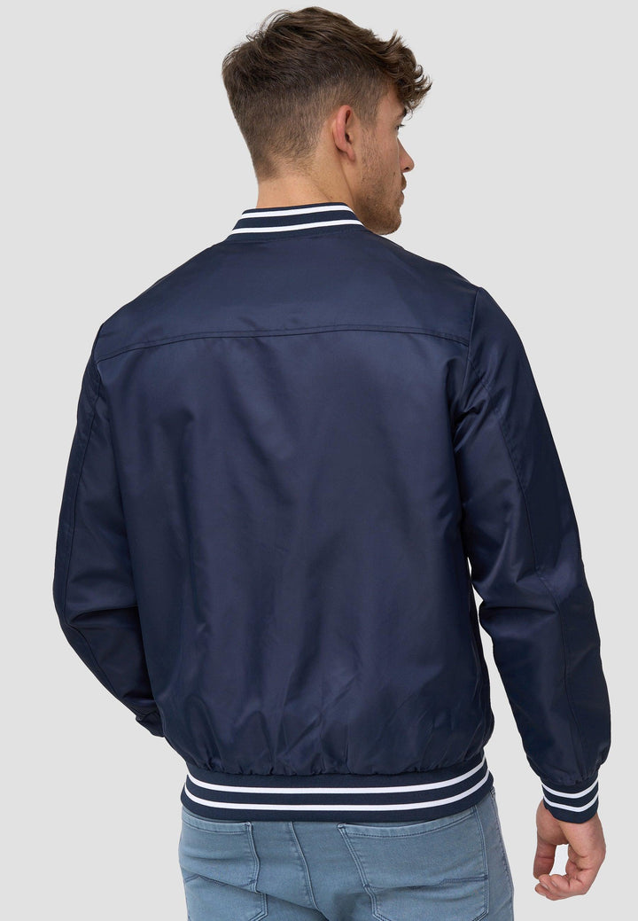 Indicode Herren Manos Jacke mit Stehkragen & Reißverschluss - INDICODE