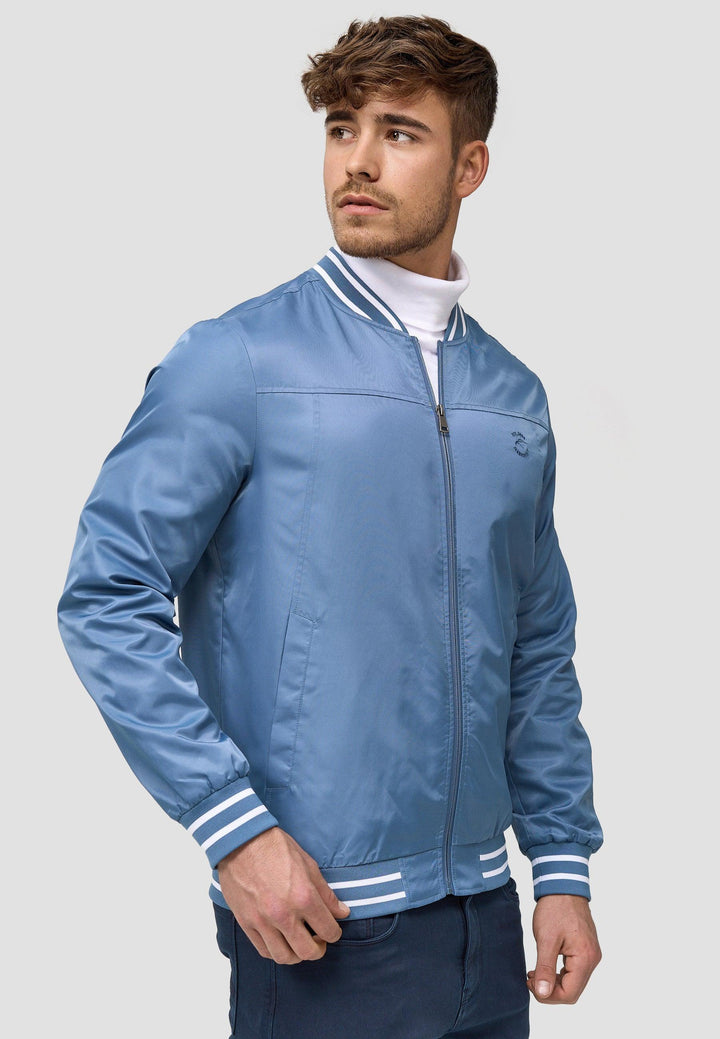 Indicode Herren Manos Jacke mit Stehkragen & Reißverschluss - INDICODE