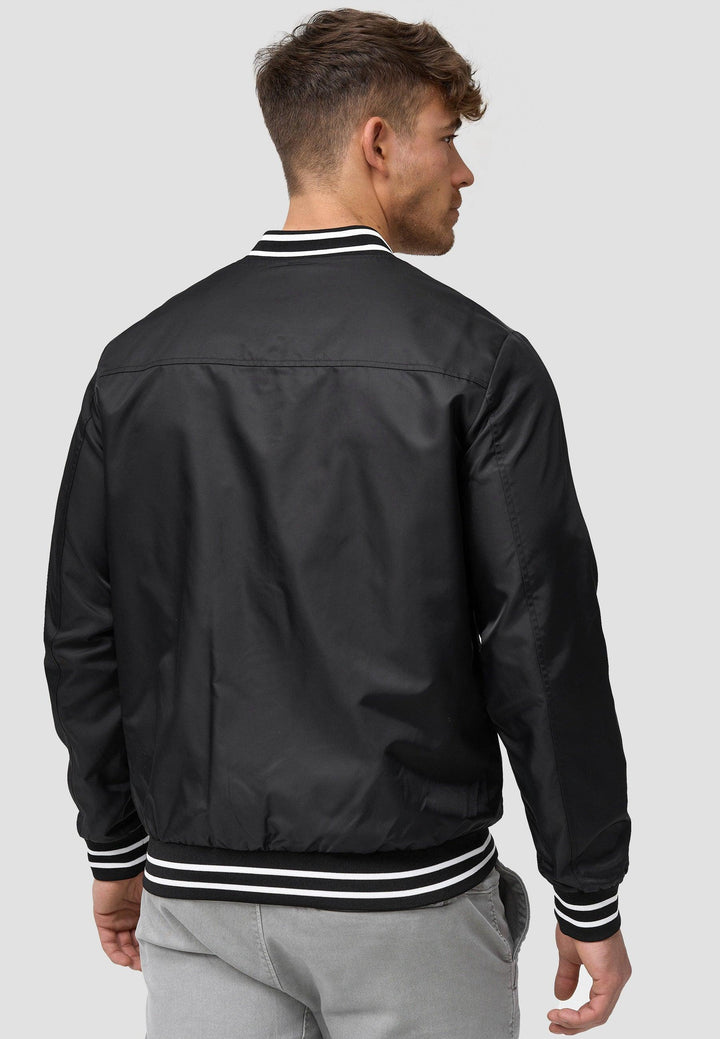 Indicode Herren Manos Jacke mit Stehkragen & Reißverschluss - INDICODE