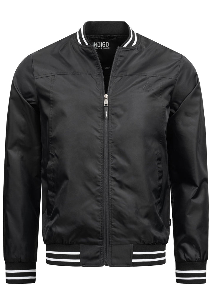Indicode Herren Manos Jacke mit Stehkragen & Reißverschluss - INDICODE
