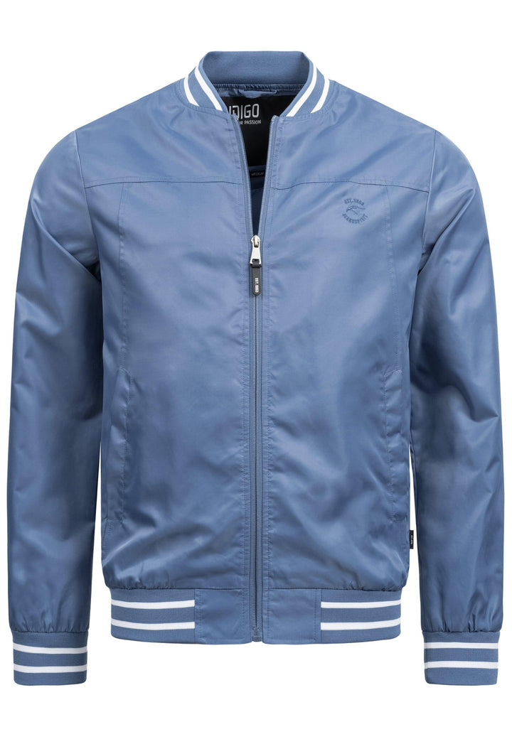 Indicode Herren Manos Jacke mit Stehkragen & Reißverschluss - INDICODE