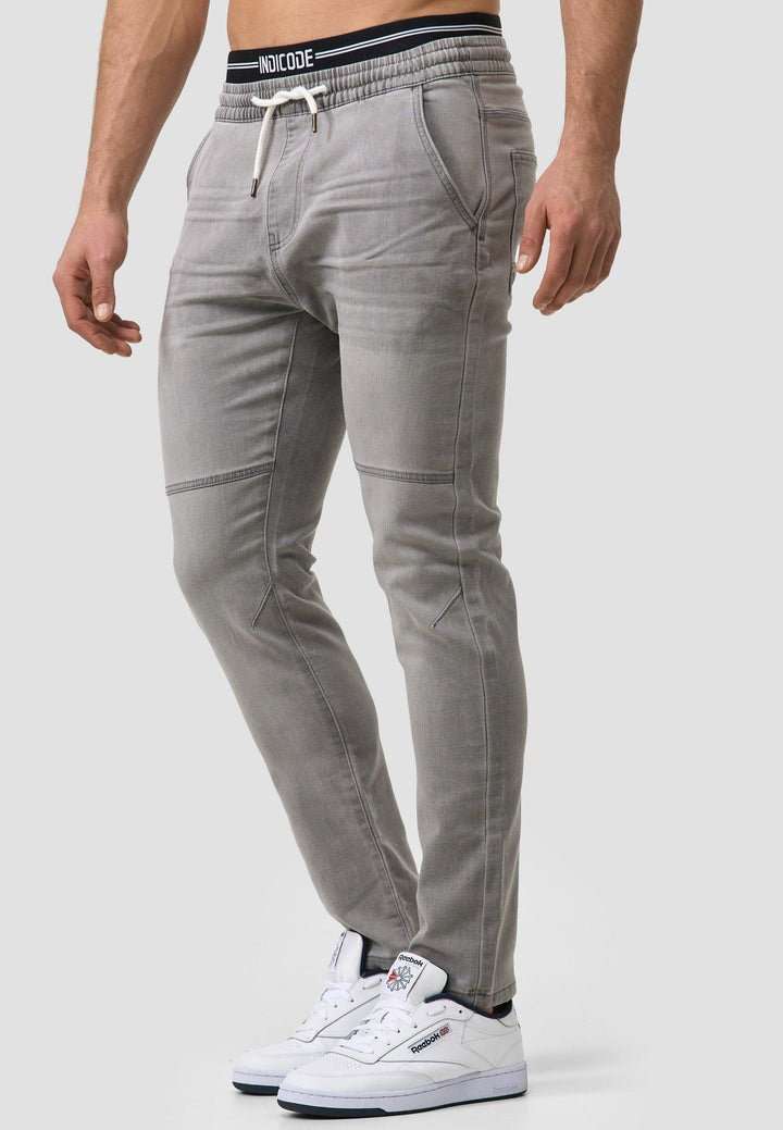 Indicode Herren Fabrizio Stoffhose mit 4 Taschen - INDICODE