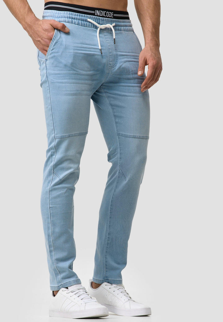 Indicode Herren Fabrizio Stoffhose mit 4 Taschen - INDICODE