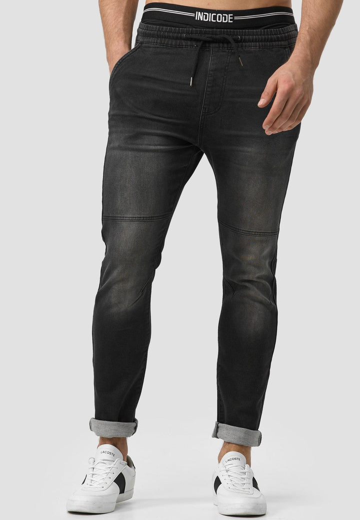 Indicode Herren Fabrizio Stoffhose mit 4 Taschen - INDICODE