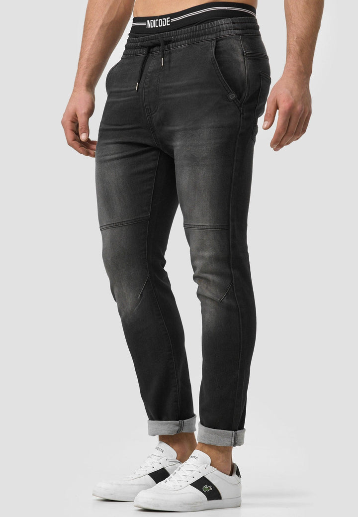 Indicode Herren Fabrizio Stoffhose mit 4 Taschen - INDICODE