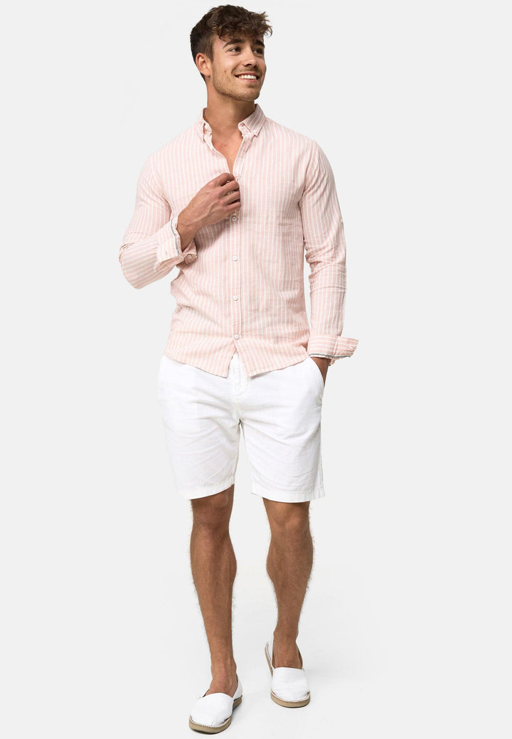 Indicode Herren Brayden Hemd gestreift mit Button-Down-Kragen - INDICODE