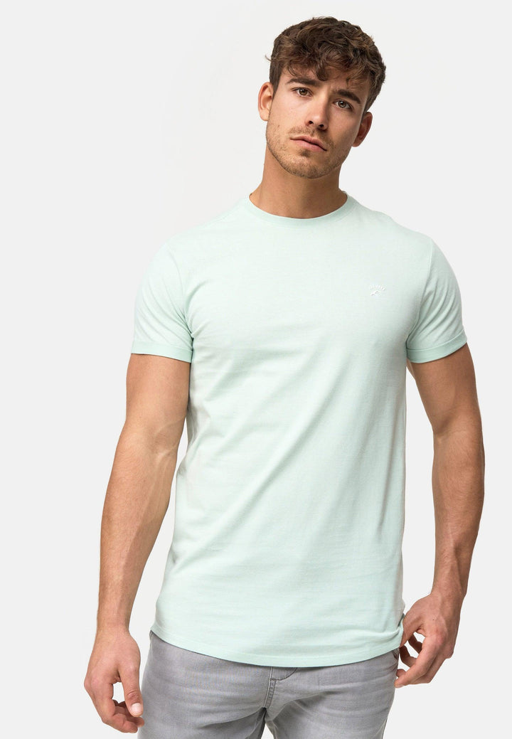 Indicode Herren Kloge T-Shirt mit Rundhals-Ausschnitt aus 100% Baumwolle - INDICODE