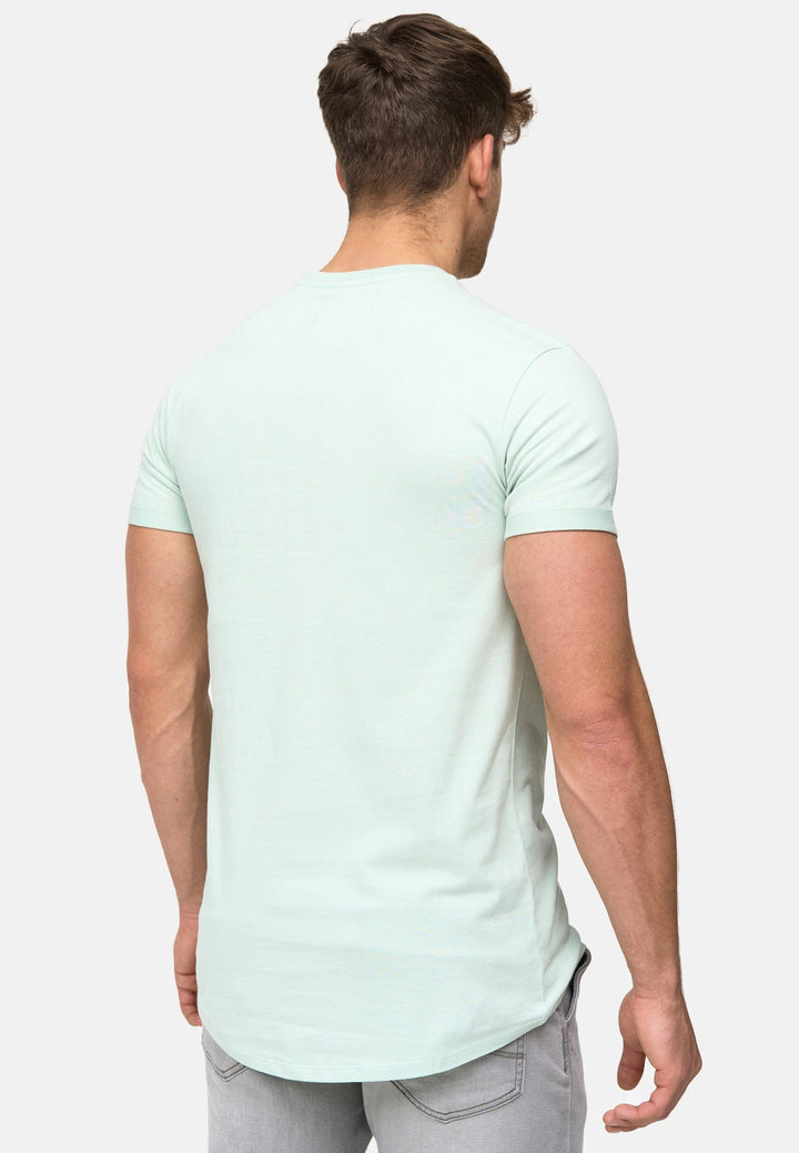 Indicode Herren Kloge T-Shirt mit Rundhals-Ausschnitt aus 100% Baumwolle - INDICODE