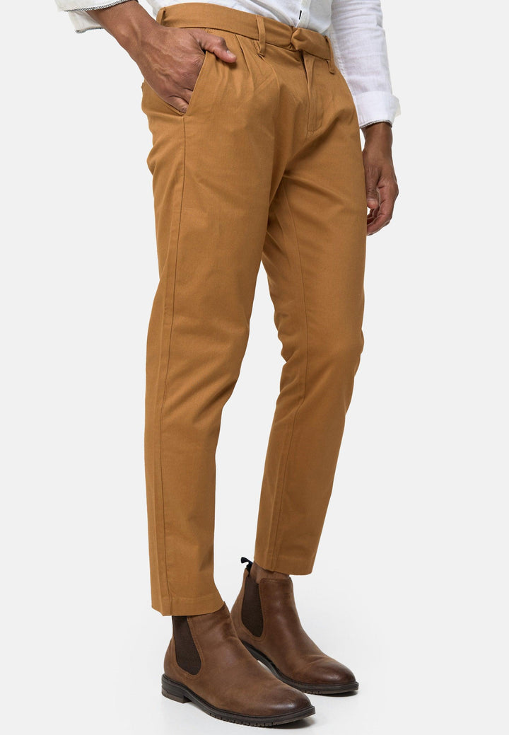 Indicode Herren Ignazo Stretch Chinohose mit 4 Taschen aus Baumwolle - INDICODE
