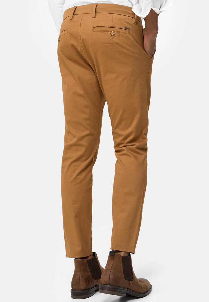 Indicode Herren Ignazo Stretch Chinohose mit 4 Taschen aus Baumwolle - INDICODE