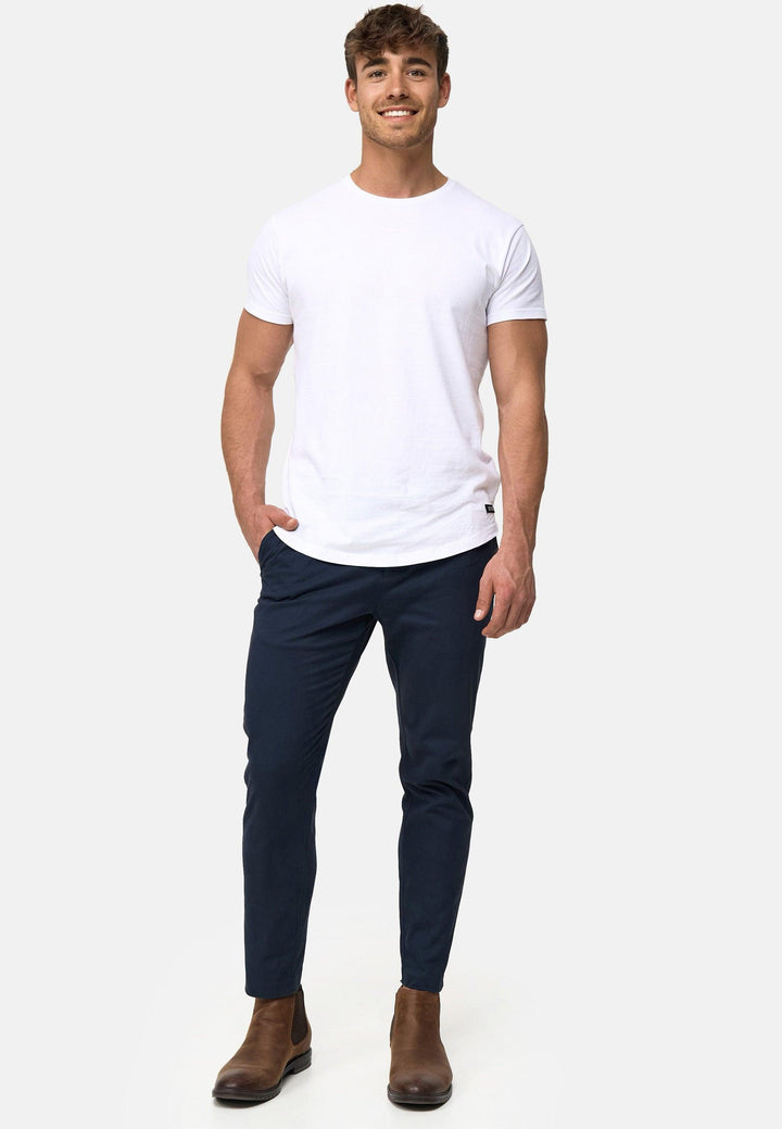 Indicode Herren Ignazo Stretch Chinohose mit 4 Taschen aus Baumwolle - INDICODE