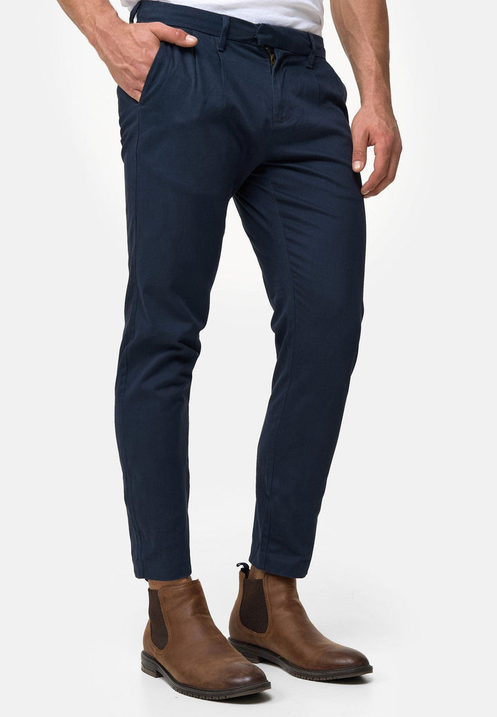 Indicode Herren Ignazo Stretch Chinohose mit 4 Taschen aus Baumwolle - INDICODE
