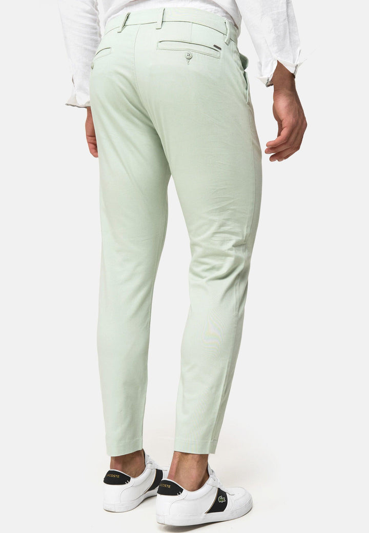 Indicode Herren Ignazo Stretch Chinohose mit 4 Taschen aus Baumwolle - INDICODE