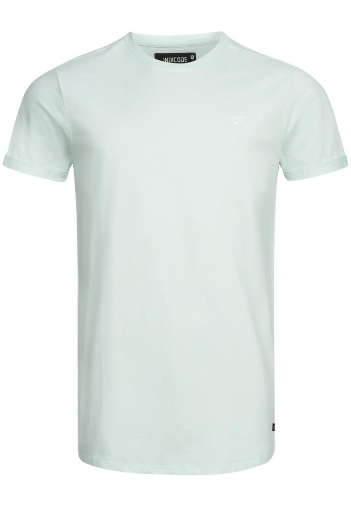 Indicode Herren Kloge T-Shirt mit Rundhals-Ausschnitt aus 100% Baumwolle - INDICODE