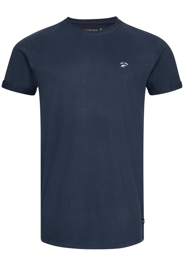 Indicode Herren Kloge T-Shirt mit Rundhals-Ausschnitt aus 100% Baumwolle - INDICODE