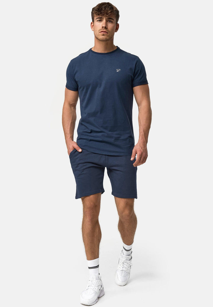 Indicode Herren Kloge T-Shirt mit Rundhals-Ausschnitt aus 100% Baumwolle - INDICODE