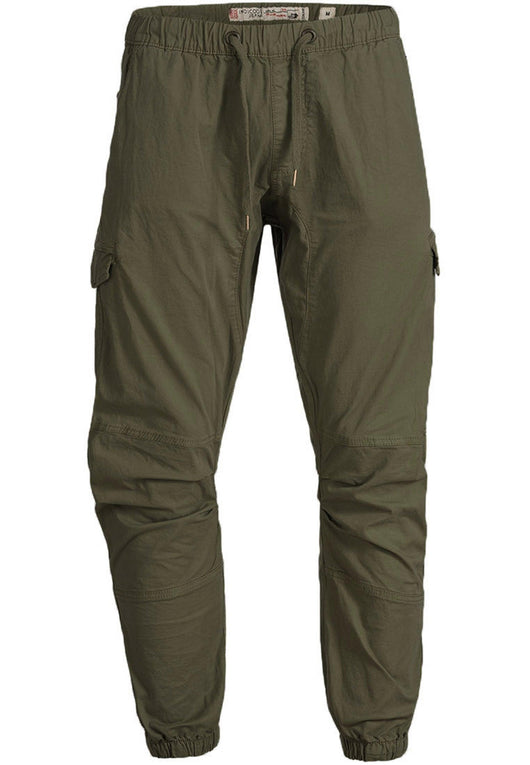 Indicode Men's Levy Cotton 6 Pocket Cargo Trousers