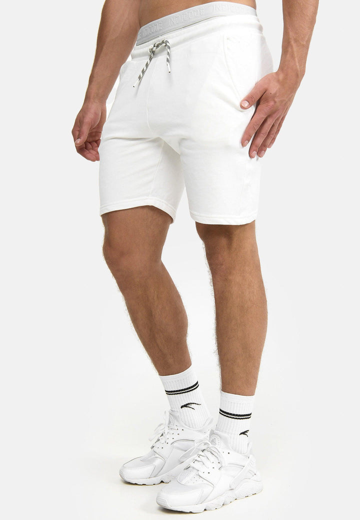 Indicode Herren Yates Sweatshorts mit Kordelzug und 3 Taschen - INDICODE