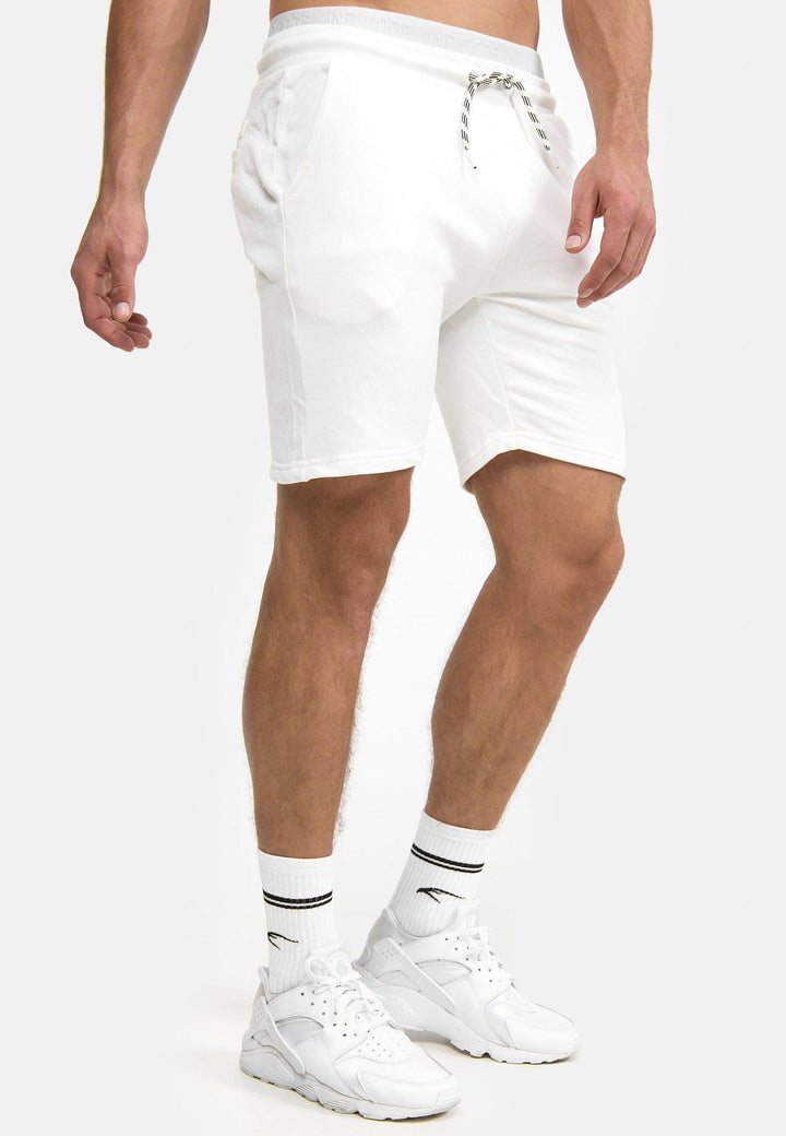 Indicode Herren Yates Sweatshorts mit Kordelzug und 3 Taschen - INDICODE