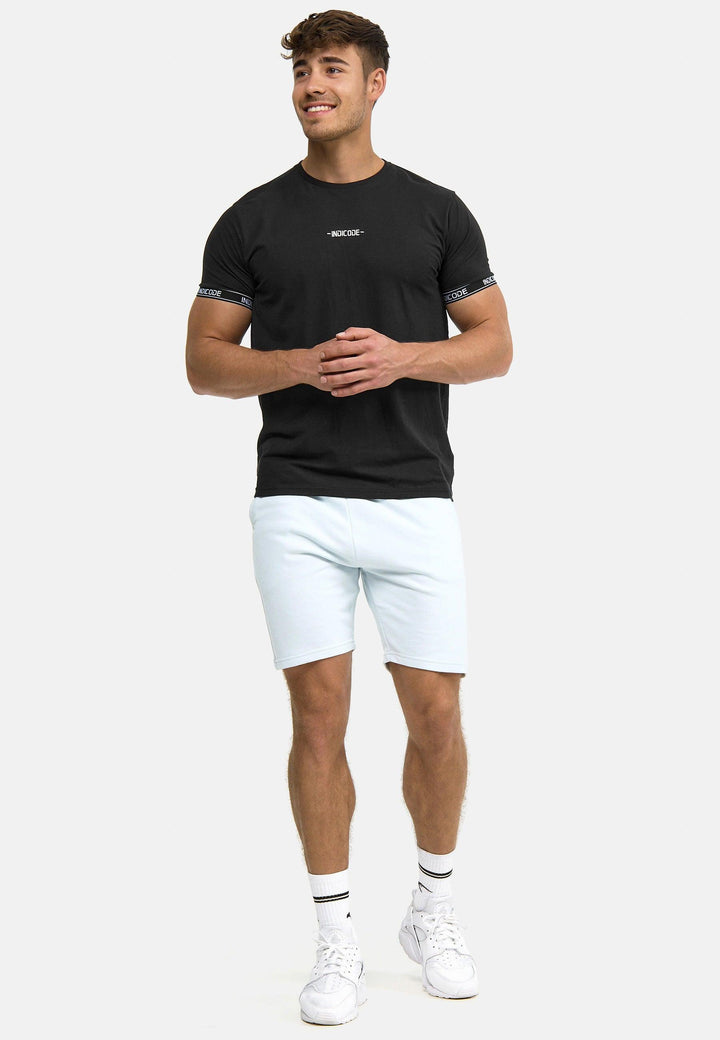 Indicode Herren Yates Sweatshorts mit Kordelzug und 3 Taschen - INDICODE