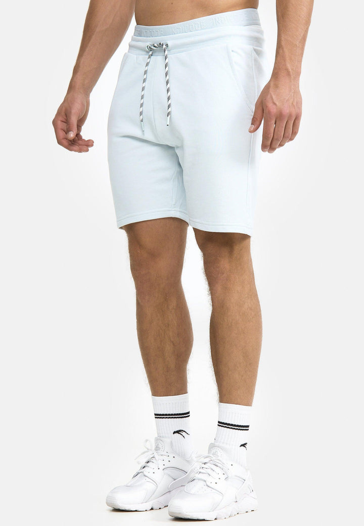 Indicode Herren Yates Sweatshorts mit Kordelzug und 3 Taschen - INDICODE