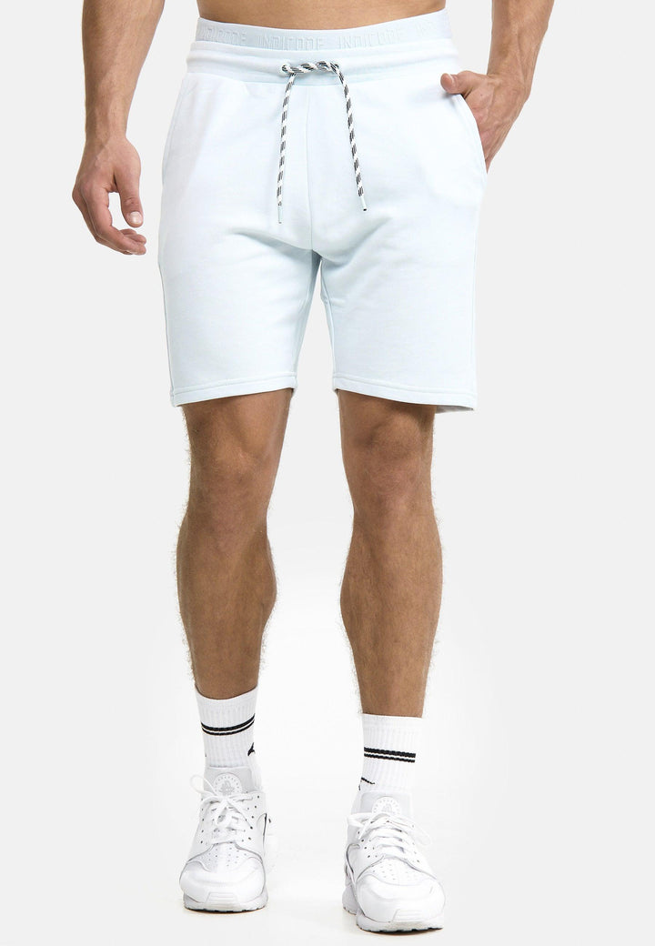 Indicode Herren Yates Sweatshorts mit Kordelzug und 3 Taschen - INDICODE