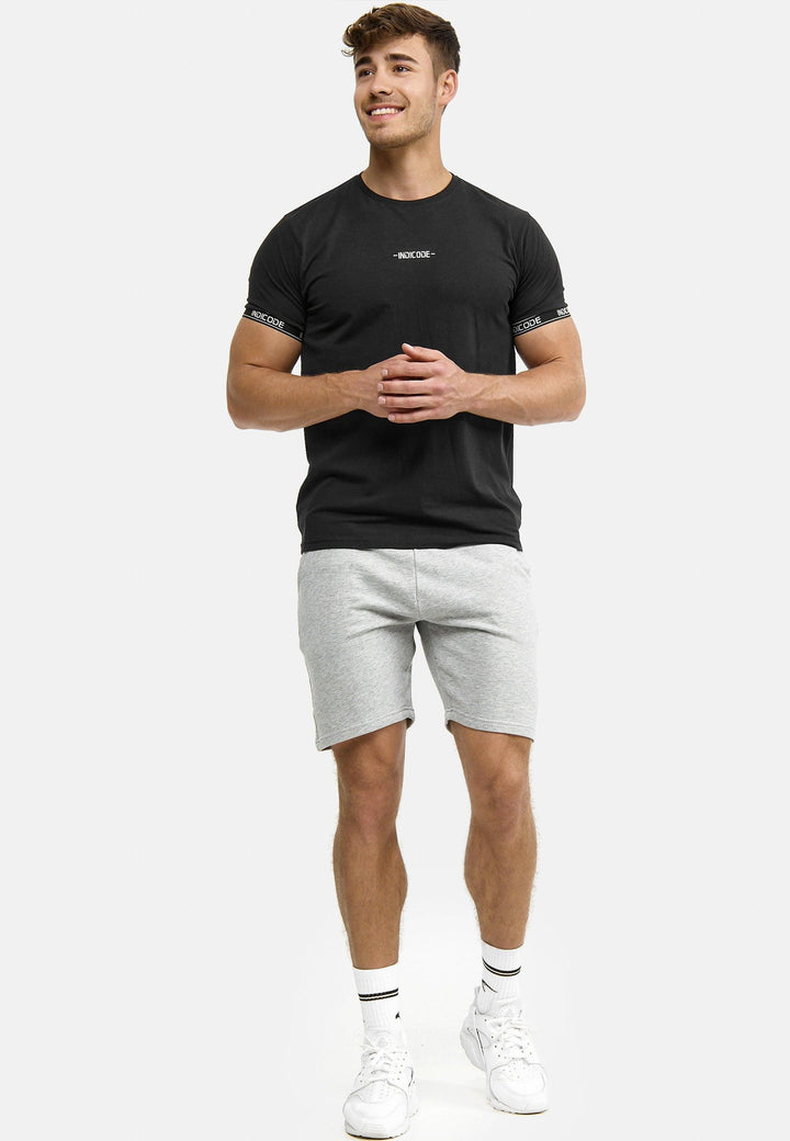 Indicode Herren Yates Sweatshorts mit Kordelzug und 3 Taschen - INDICODE