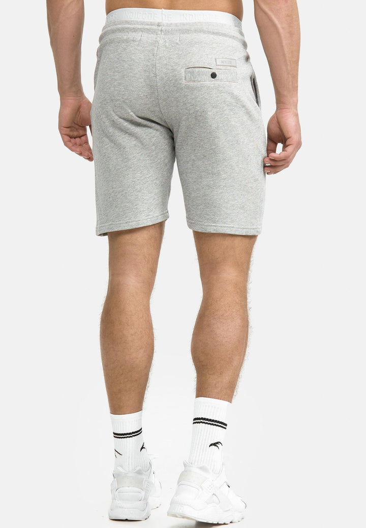 Indicode Herren Yates Sweatshorts mit Kordelzug und 3 Taschen - INDICODE