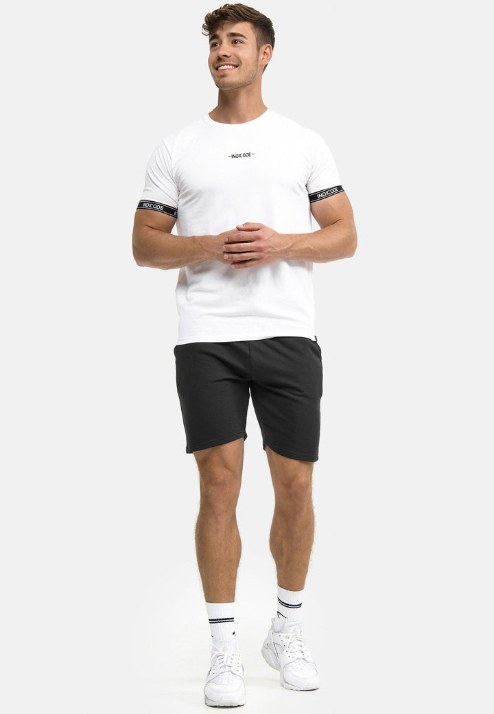 Indicode Herren Yates Sweatshorts mit Kordelzug und 3 Taschen - INDICODE