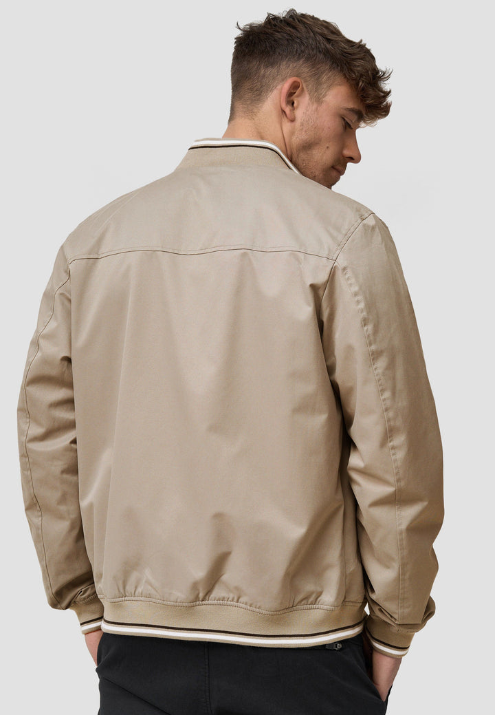 Indicode Herren Edi Jacke mit Stehkragen & Reißverschluss - INDICODE