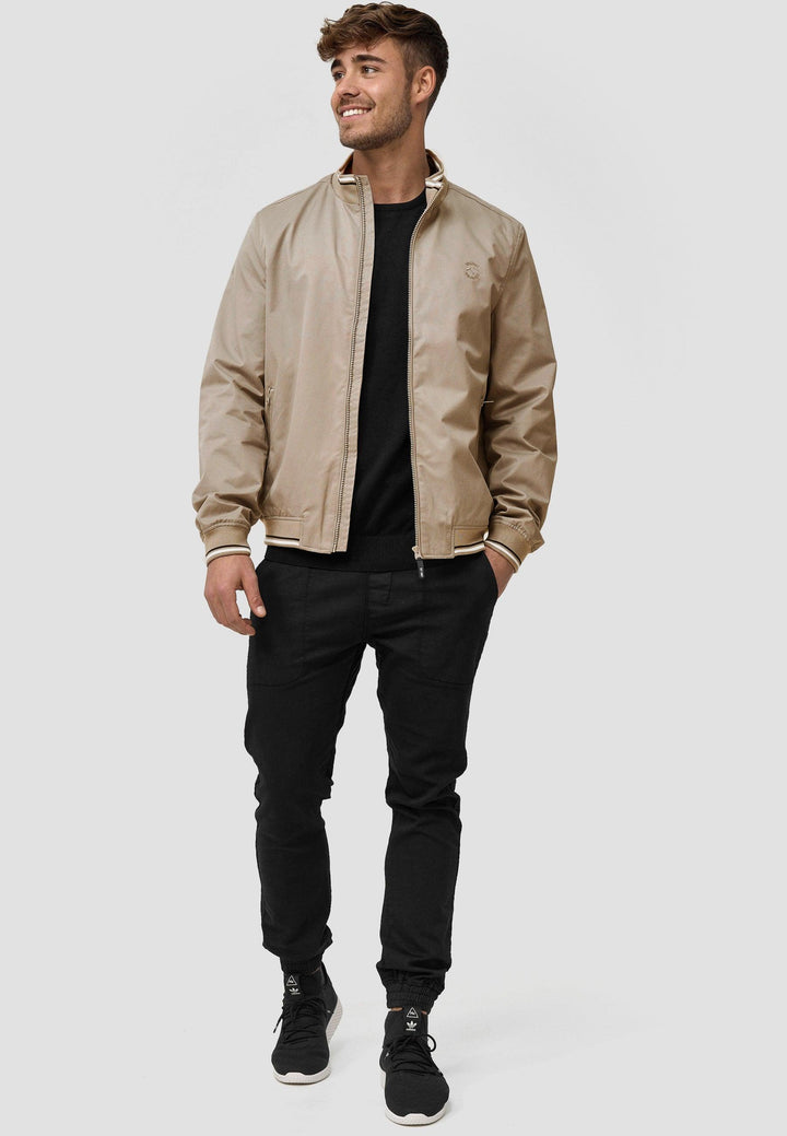 Indicode Herren Edi Jacke mit Stehkragen & Reißverschluss - INDICODE