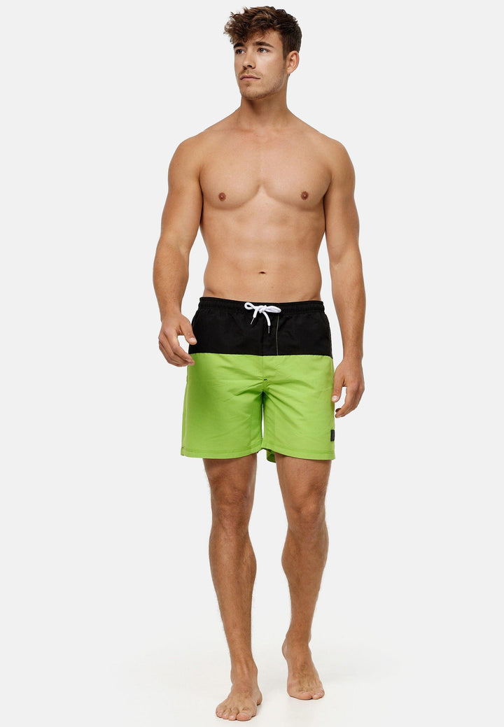 Indicode Herren Pruitt Badehose mit 3 Taschen und Tunnelzug - INDICODE
