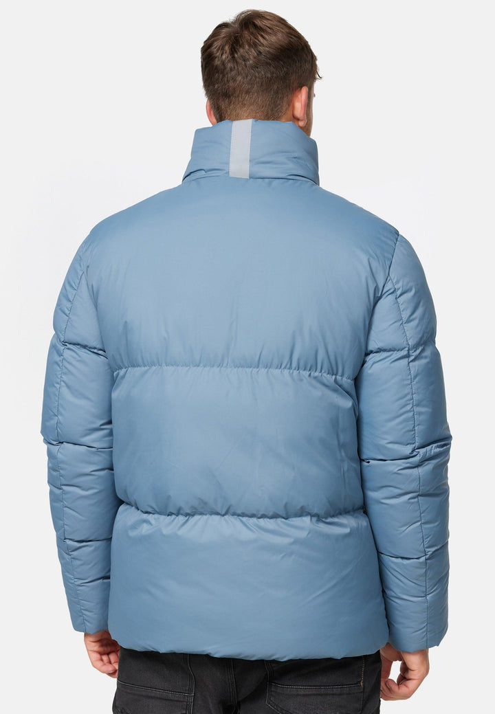 Indicode Herren Lanse Winterjacke in Daunenjacken-Optik mit Stehkragen - INDICODE