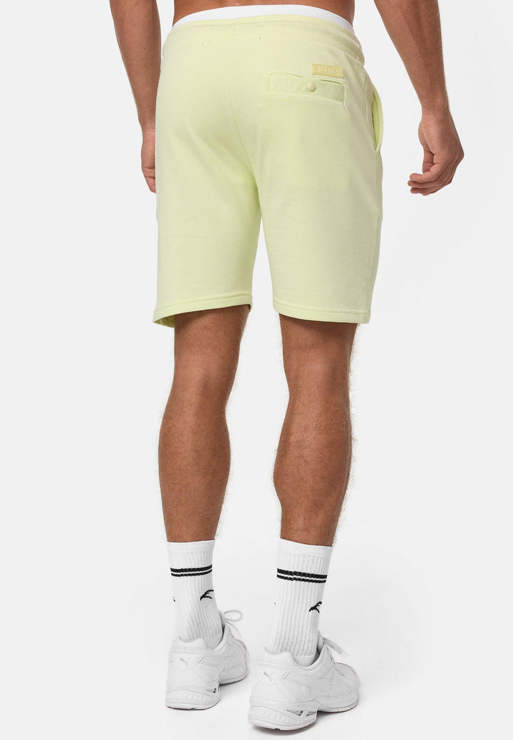 Indicode Herren Yates Sweatshorts mit Kordelzug und 3 Taschen - INDICODE