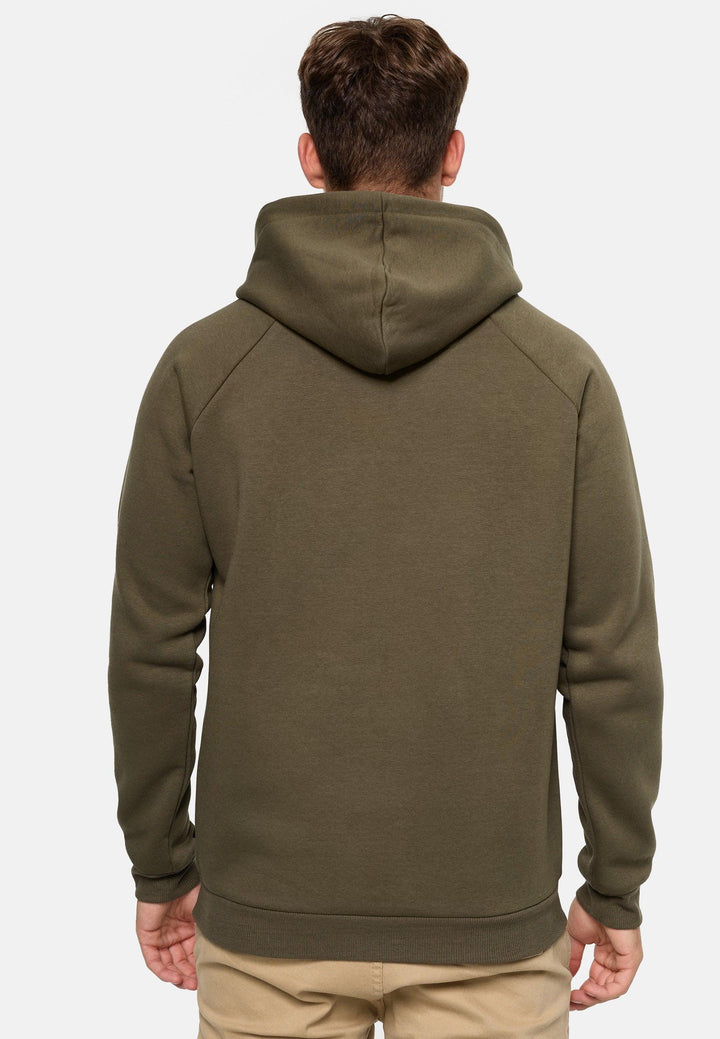Indicode Herren Virginia Sweatshirt mit Kapuze | Hoodie Kapuzenpullover für Männer - INDICODE