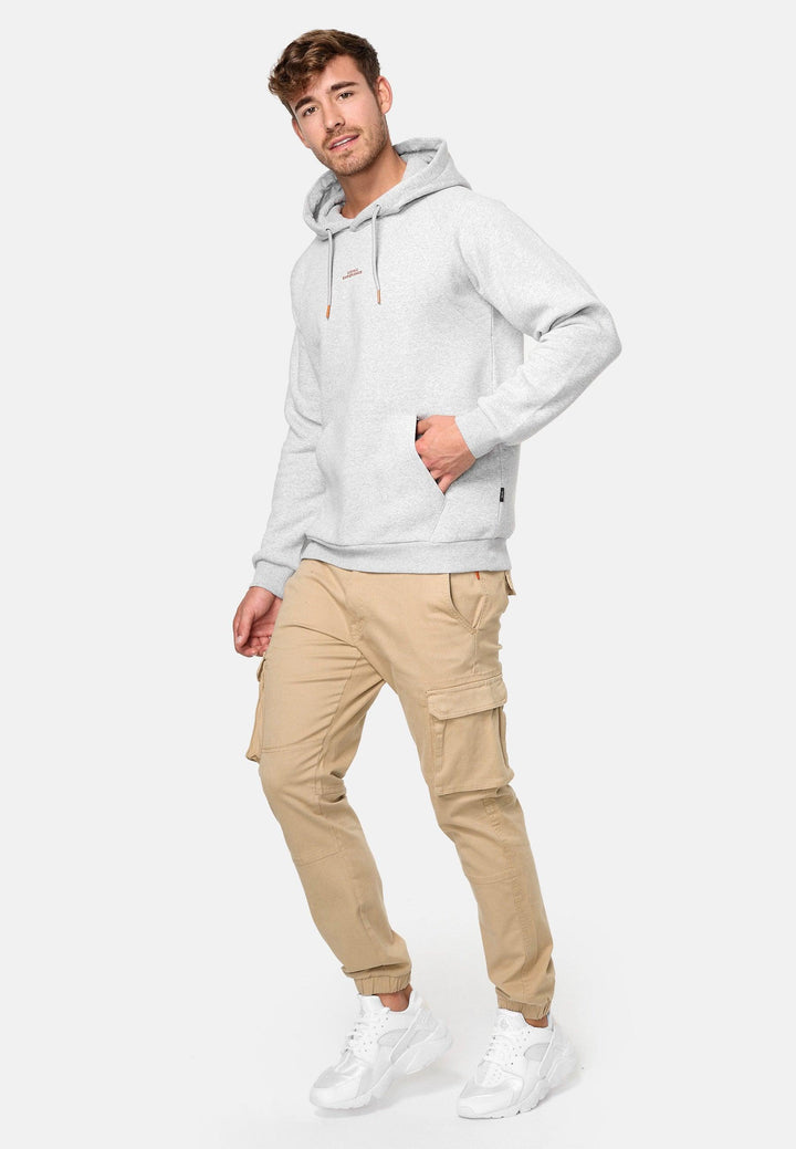 Indicode Herren Virginia Sweatshirt mit Kapuze | Hoodie Kapuzenpullover für Männer - INDICODE