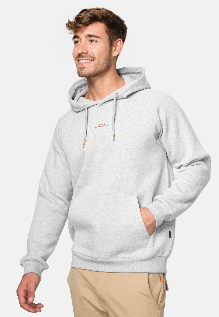 Indicode Herren Virginia Sweatshirt mit Kapuze | Hoodie Kapuzenpullover für Männer - INDICODE