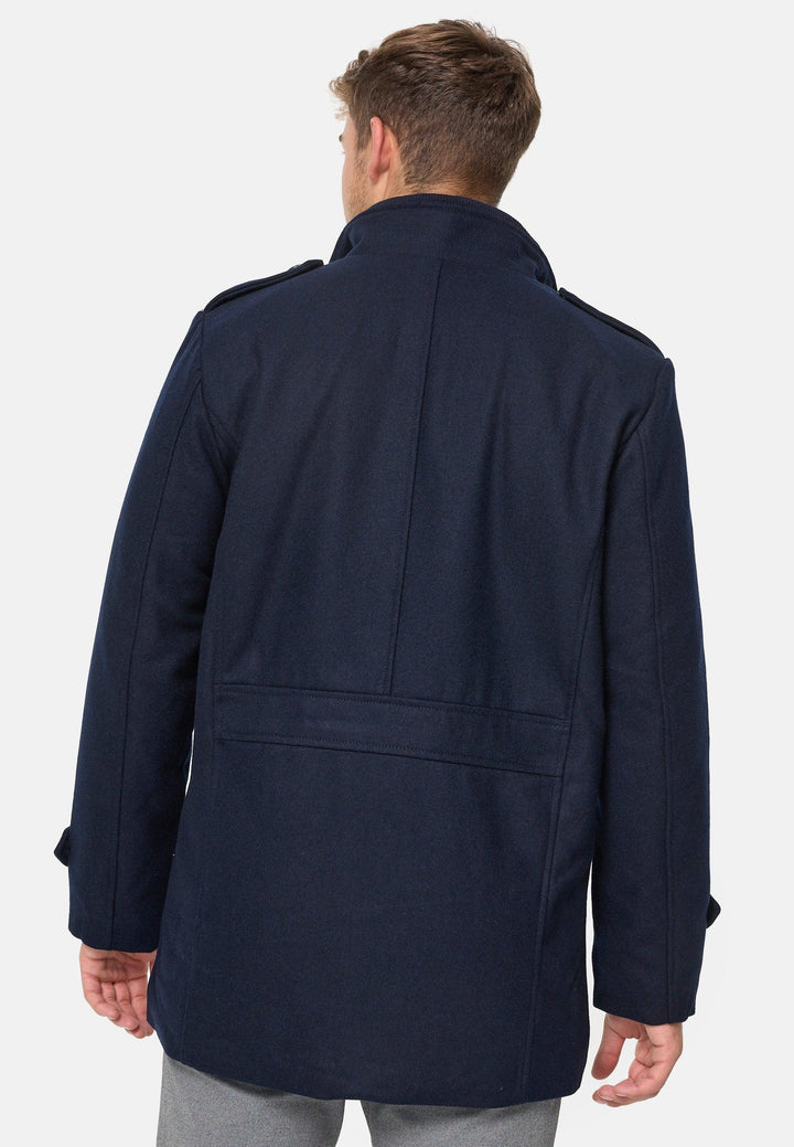 Indicode Herren Brandon Kurzmantel mit Stehkragen - INDICODE