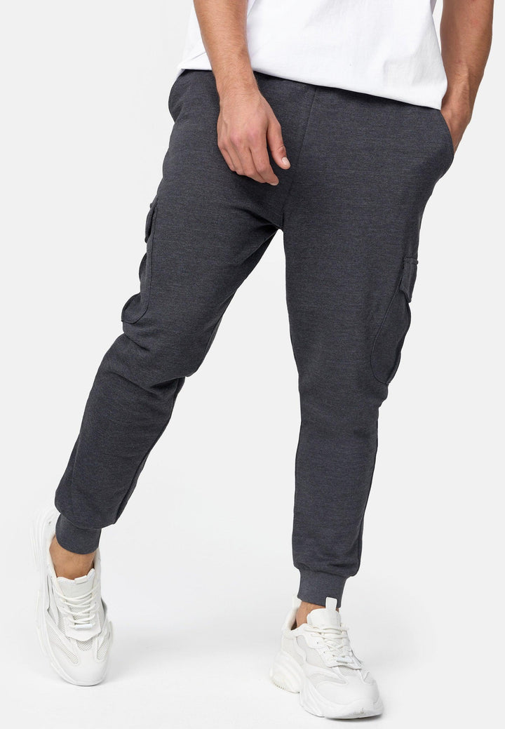 Indicode Herren Bendner Cargo Jogginghose aus 60% Baumwolle - INDICODE