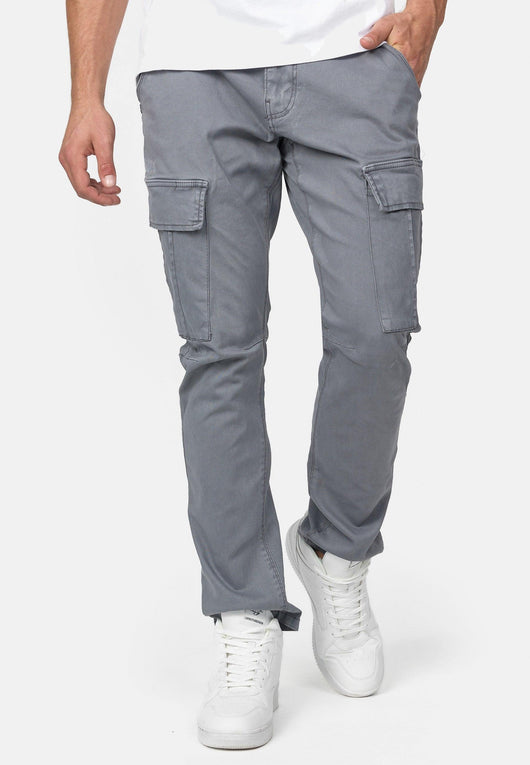 Indicode Men's Rayane 8 Pocket Cotton Cargo Pants