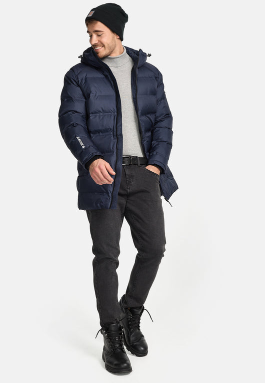 Indicode Men's Parkkish Hooded Winter Parka