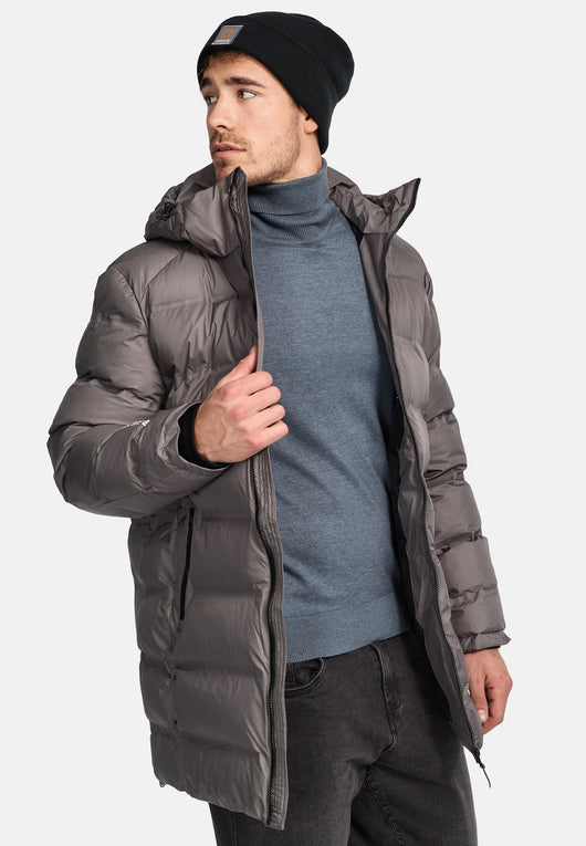 Indicode Men's Parkkish Hooded Winter Parka