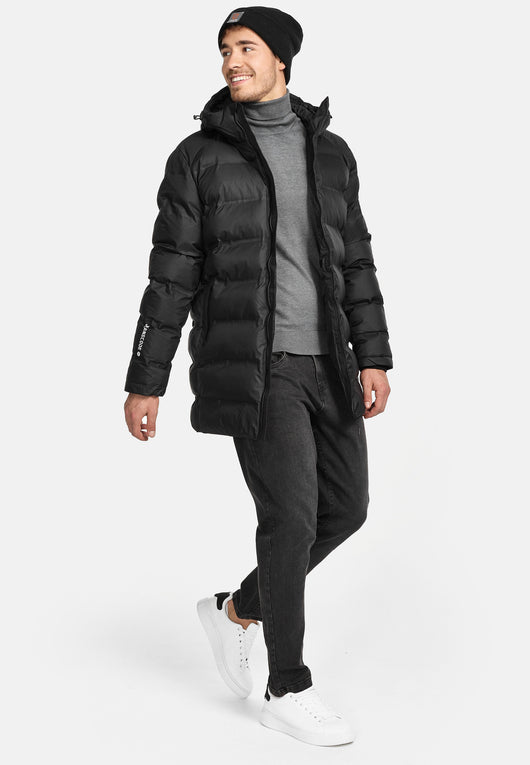 Indicode Men's Parkkish Hooded Winter Parka
