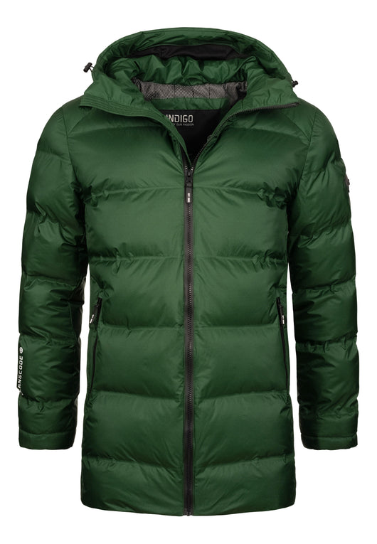 Indicode Men's Parkkish Hooded Winter Parka