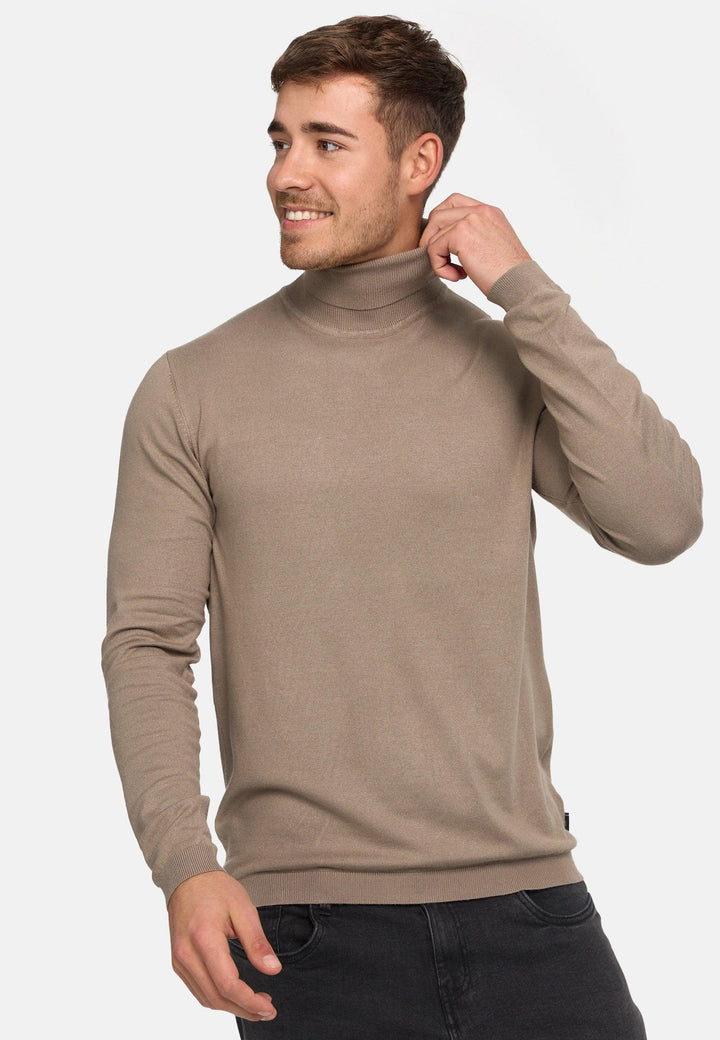 Jeff Herren Malcolm Feinstrickpullover mit Rollkragen - INDICODE