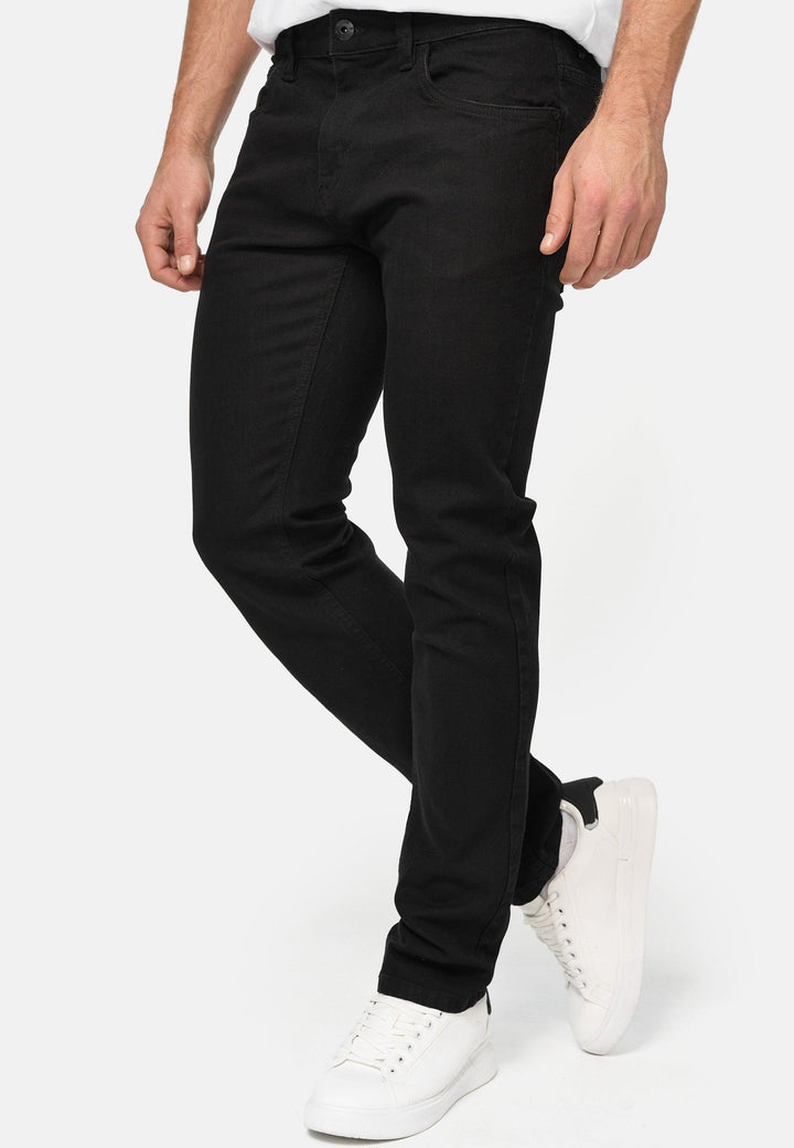 Indicode Herren Texas Jeanshose aus Baumwoll-Mischung mit Stretch-Anteil - INDICODE